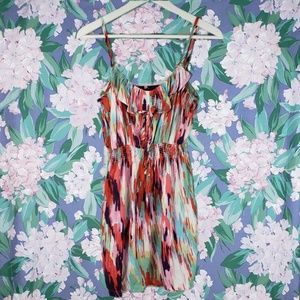 Red Funky Ruffle Dress 👗